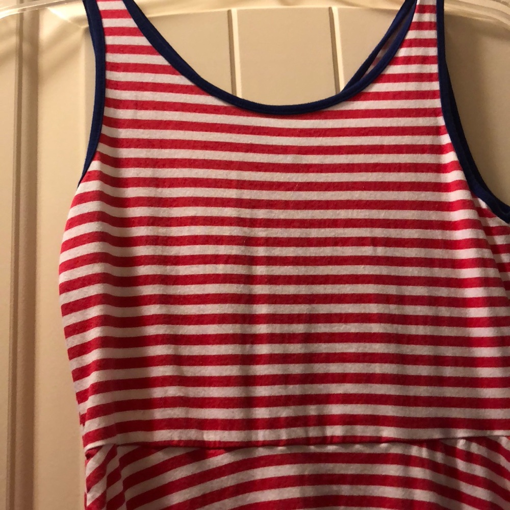 Red white and blue Dress